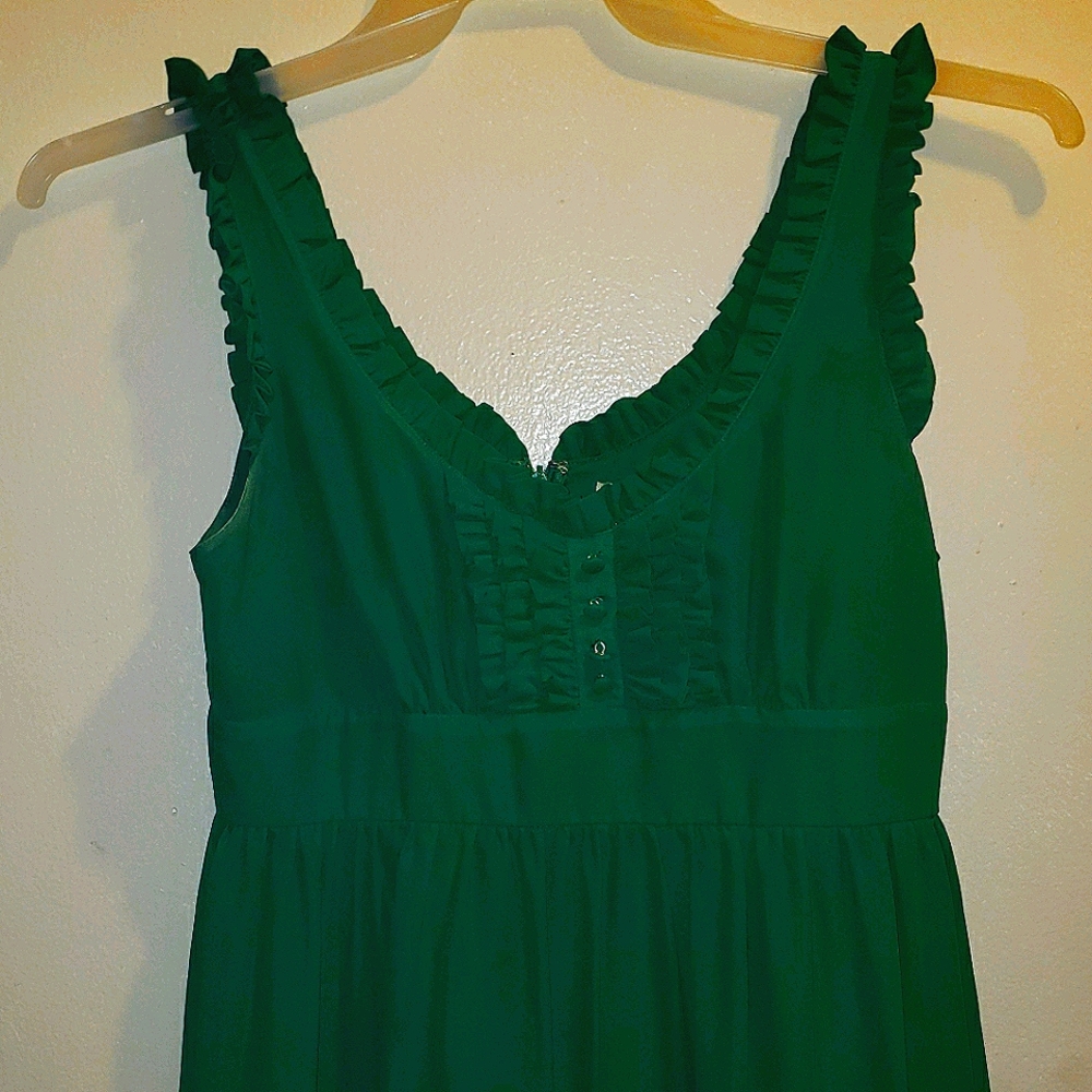 Green Mini Dress *New-like